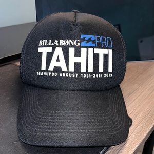 Rare Billabong Pro Tahiti 2013 Trucker Hat